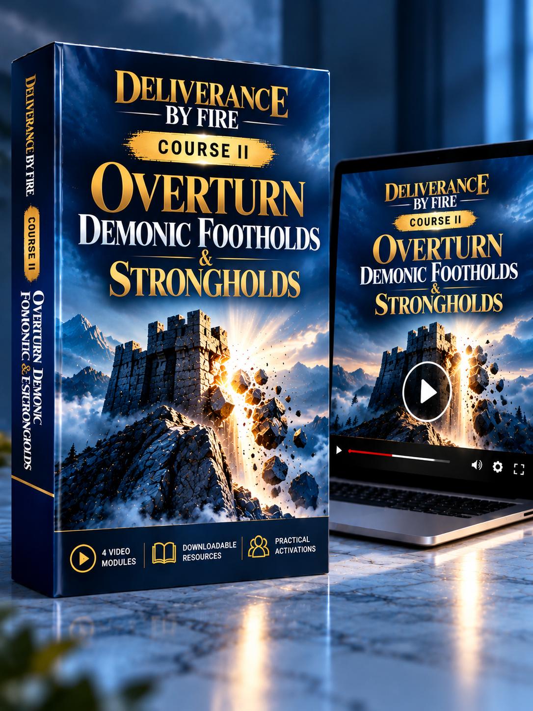 Deliverance By Fire Course II -OVERTURN DEMONIC FOOTHOLDS & STRONGHOLDS