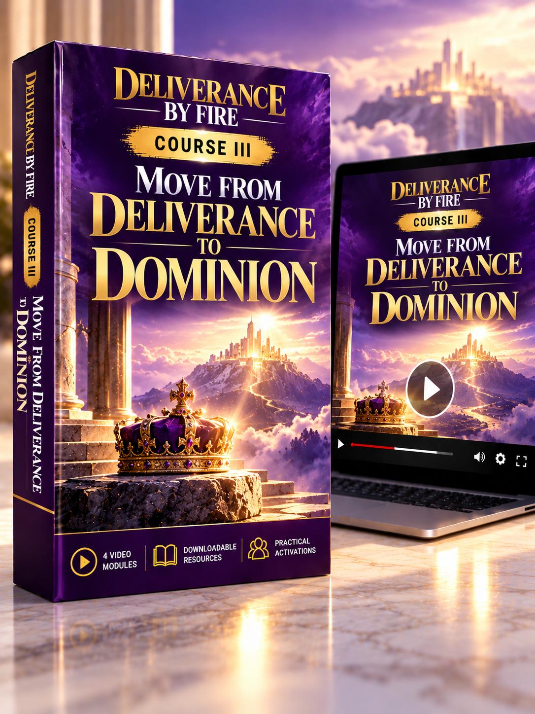 Deliverance By Fire Course III - MOVE FROM DELIVERANCE TO DOMINION